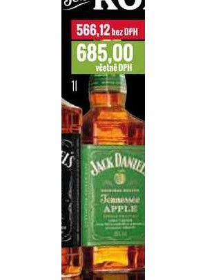 ARCHIV JACK DANIELS APPLE 1 l v akci platné do 30 11 2021 AkcniCeny cz