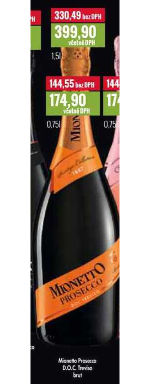 Archiv Mionetto Prosecco D O C Treviso Umiv V No Brut Ml V Akci