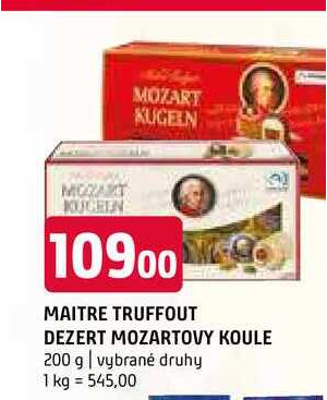 Maitre Truffout Dezert Mozartovy Koule G Vybran Druhy V Akci