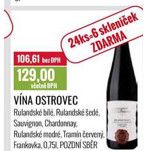 V Na Ostrovec Rulandsk B L Rulandsk Ed Sauvignon Chardonnay