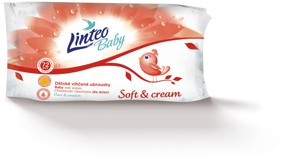 Linteo Baby dětské vlhčené ubrousky