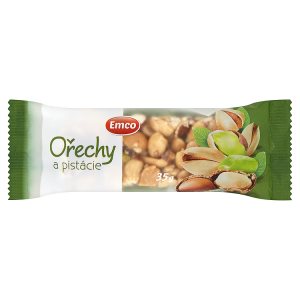 Emco Tyčinka oříšková - pistácie 35g