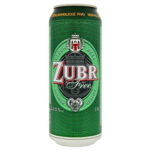 Zubr Free nealkoholické pivo 0 5l v akci AkcniCeny cz