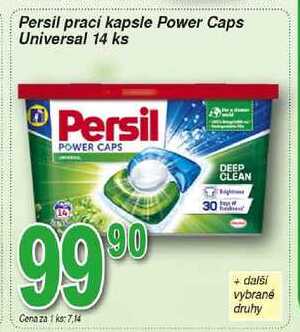 ARCHIV Persil Discs Universal prací kapsle v akci platné do 26 12