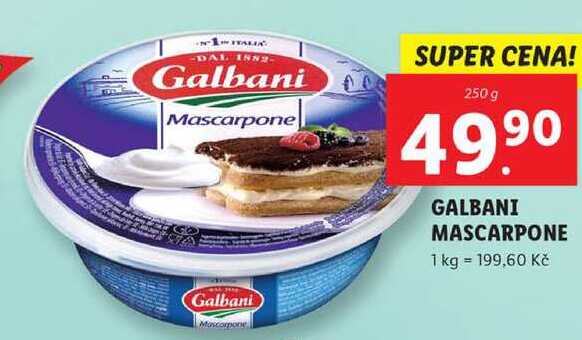 Archiv Galbani Mascarpone G V Akci Platn Do