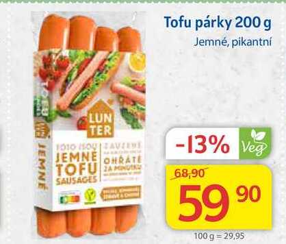 Lunter Tofu Uzen G V Akci Akcniceny Cz