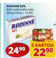 ARCHIV RODINNÉ 82 rostlinného tuku 200 g v akci platné do 10 4 2022