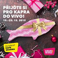 OC VIVO! Hostivař rozdává kapry ZDARMA