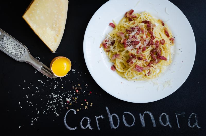 Recept na pravé italské špagety Carbonara