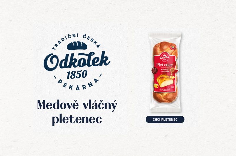 Máslový pletenec s medem od Odkolka: Sladký začátek dne nebo skvělý doplněk k odpolední kávě