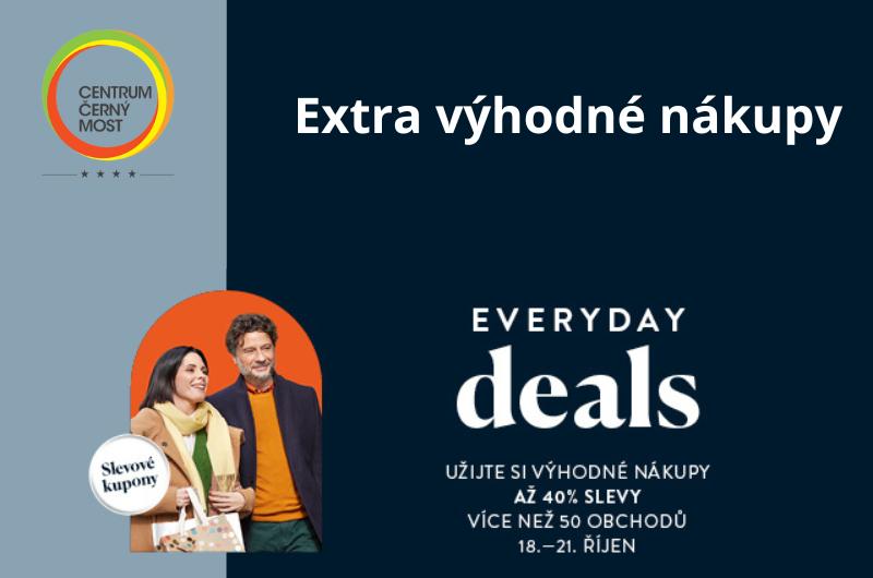 Slevová knížka je tady! Užijte si podzimní nákupy v Centru Černý Most