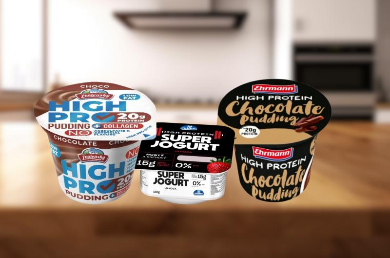 Proteinové jogurty a pudinky: Jak odhalit marketingový trik na první pohled