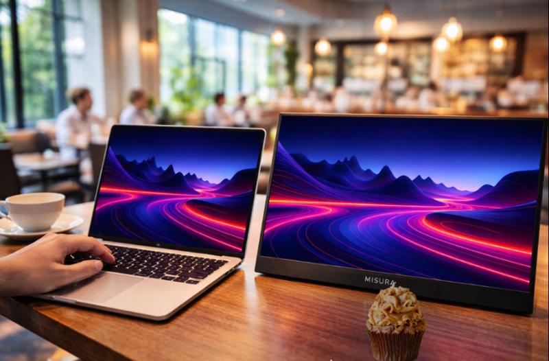 Jak pracovat efektivně odkudkoliv: Přenosný WiFi monitor MISURA mění styl práce na cestách