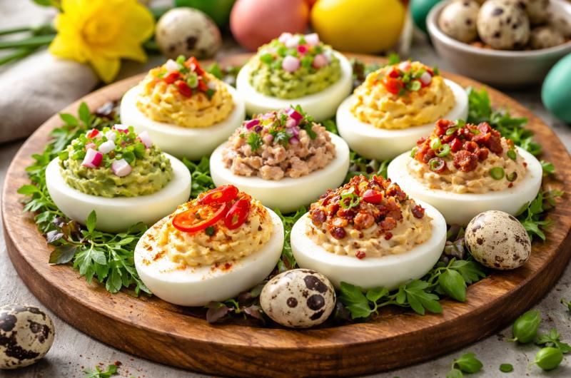 Hosté si budou přidávat: 5 netradičních plněných vajec, která zvládnete za pár minut