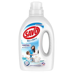 Savo prací gel 20 dávek, vybrané druhy Savo prací gel 20 dávek, vybrané druhy