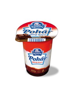 Kunín Pohár mléčný dezert 150g, vybrané druhy Kunín Pohár mléčný dezert 150g, vybrané druhy