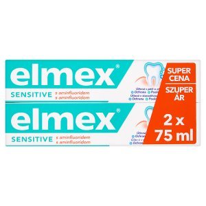 elmex Sensitive Zubní pasta s aminfluoridem 2 x 75ml elmex Sensitive Zubní pasta s aminfluoridem 2 x 75ml