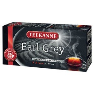 Teekanne černý čaj, Earl Grey, vybrané druhy 20 sáčků Teekanne černý čaj, Earl Grey, vybrané druhy 20 sáčků