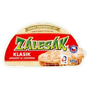 Zálesák smetanový sýr 125g, vybrané druhy Zálesák smetanový sýr 125g, vybrané druhy