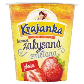 Krajanka Zakysaná krémová smetana 130g, vybrané druhy Krajanka Zakysaná krémová smetana 130g, vybrané druhy