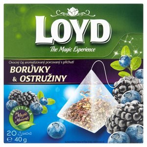 Loyd Ovocný čaj, vybrané druhy 20 sáčků Loyd Ovocný čaj, vybrané druhy 20 sáčků