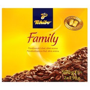 Tchibo Family Pražená mletá káva 2 x 250g Tchibo Family Pražená mletá káva 2 x 250g