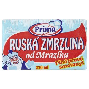 Prima Ruská zmrzlina od Mrazíka 220ml Prima Ruská zmrzlina od Mrazíka 220ml