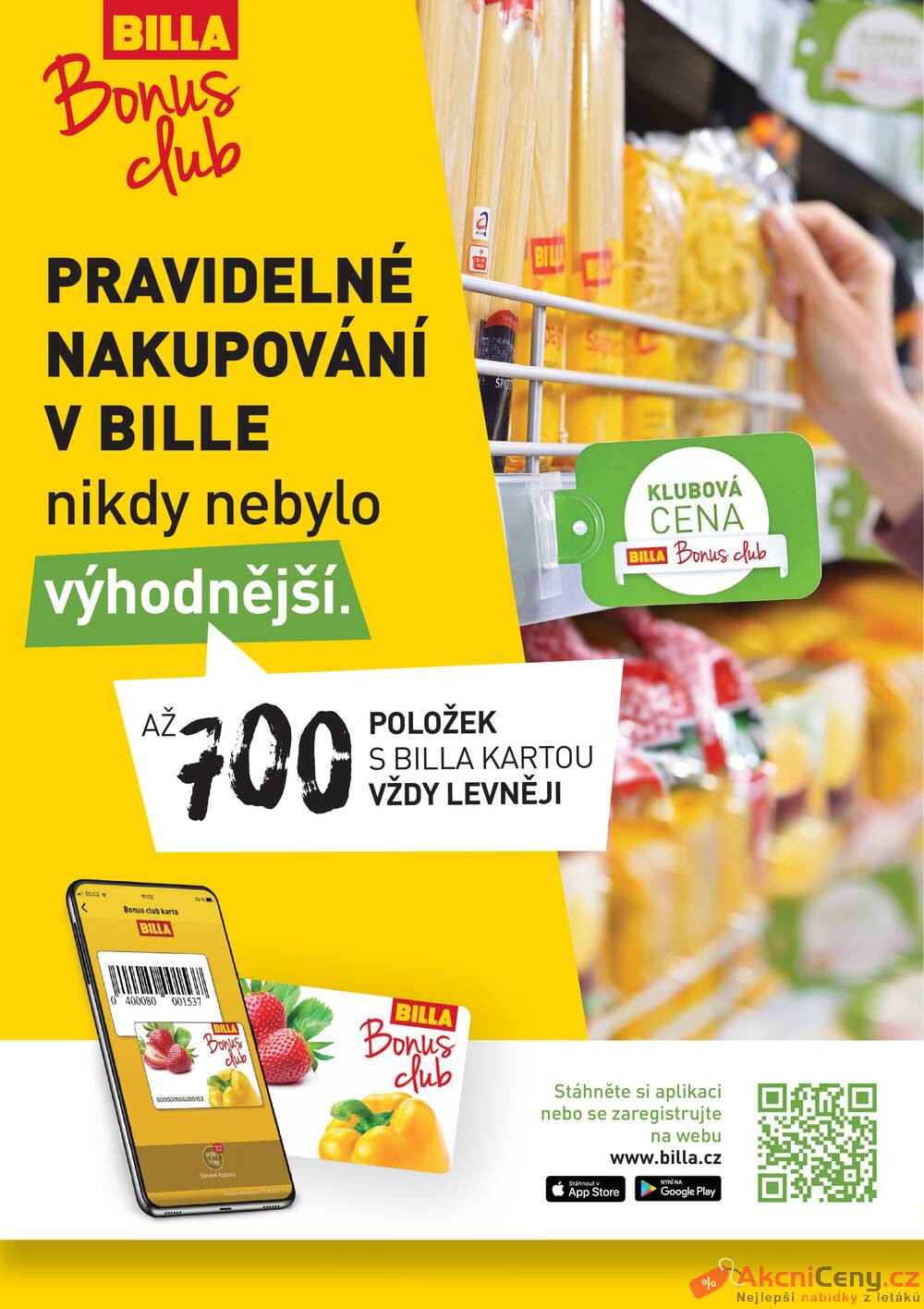 Leták Billa - Billa Bonus Club od 31.3. do 13.4.2021 - strana 1 Leták Billa - Billa Bonus Club od 31.3. do 13.4.2021 - strana 1