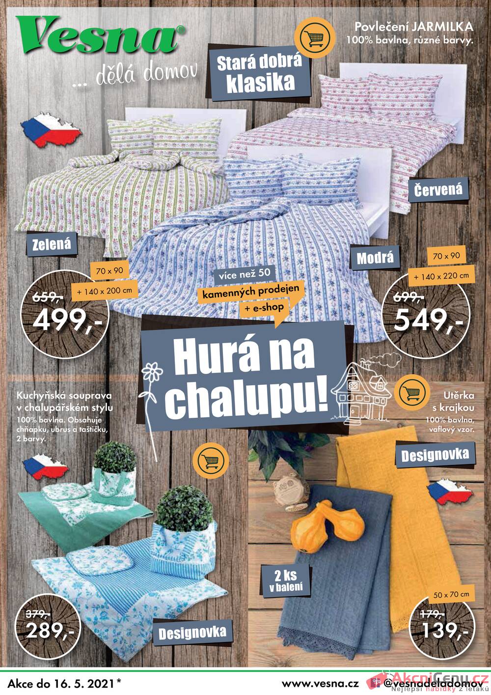 Leták Vesna - Vesna od 14.4. do 16.5.2021 - strana 1 Leták Vesna - Vesna od 14.4. do 16.5.2021 - strana 1