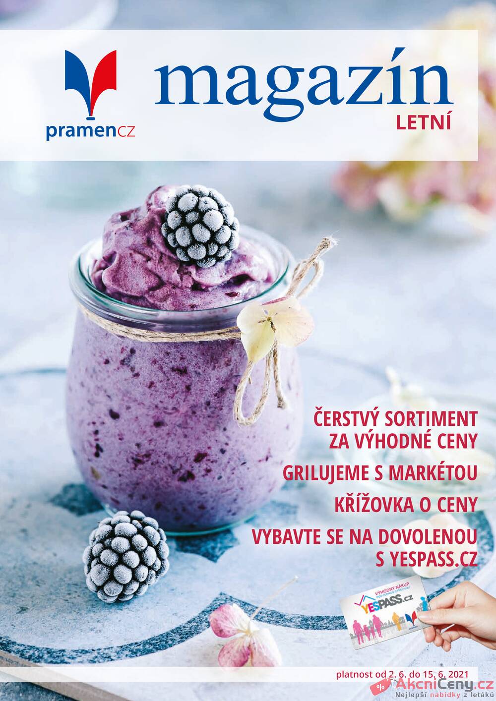 Leták Pramen - Pramen od 2.6. do 15.6.2021 - strana 1 Leták Pramen - Pramen od 2.6. do 15.6.2021 - strana 1
