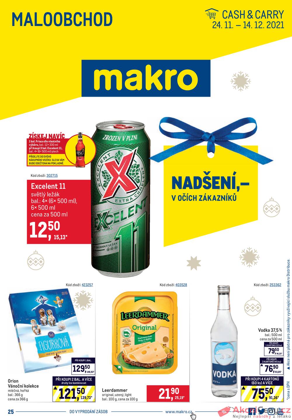 Leták MAKRO - MAKRO Maloobchod od 24.11. do 14.12.2021 - strana 1 Leták MAKRO - MAKRO Maloobchod od 24.11. do 14.12.2021 - strana 1