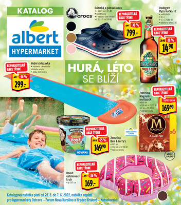 Leták Albert  Hypermarket katalog Léto od 25.5. do 7.6.2022