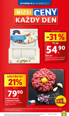 Lidl od 16.9. do 22.9.2024