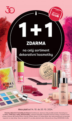 Rossmann od 9.10. do 22.10.2024