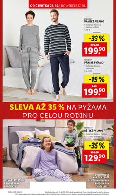 Lidl Čtvrtek od 24.10. do 27.10.2024