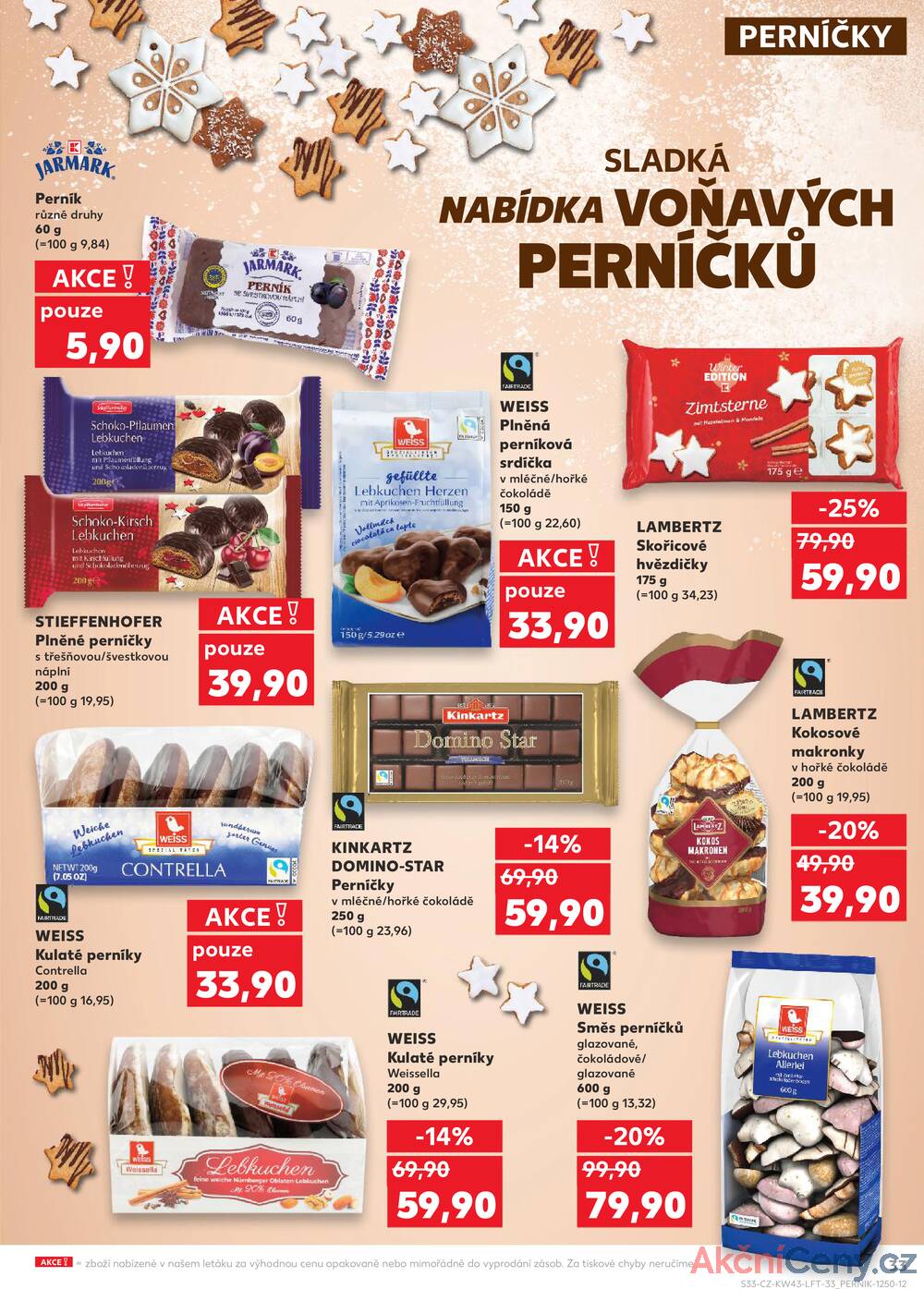 Leták Kaufland - Kaufland 23.10. - 29.10. - Kaufland - Trutnov - strana 33