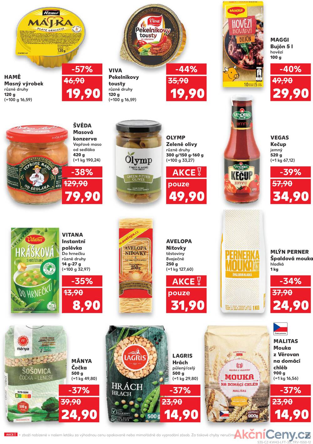 Leták Kaufland - Kaufland 23.10. - 29.10. - Kaufland - Šumperk - strana 35