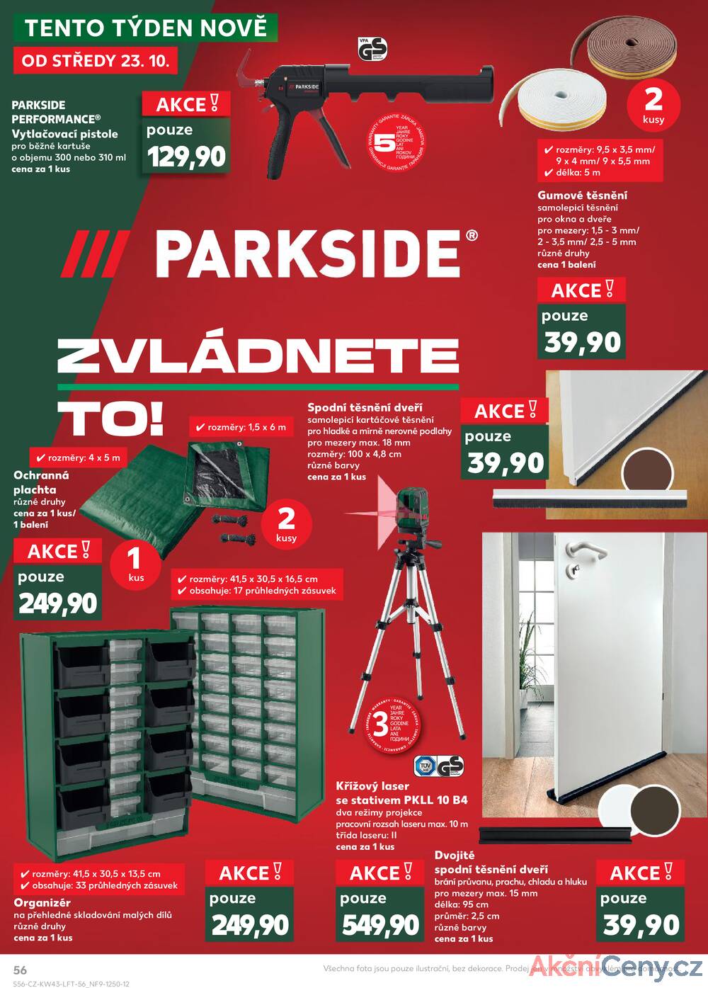 Leták Kaufland - Kaufland 23.10. - 29.10. - Kaufland - Šumperk - strana 56