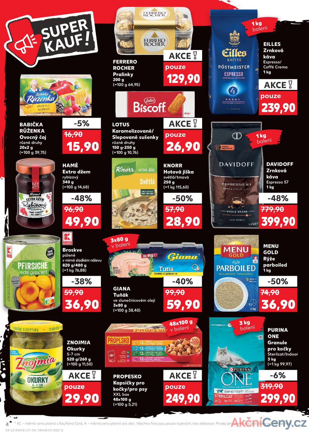 Leták Kaufland - Kaufland 23.10. - 29.10. - Kaufland - Karviná - strana 4