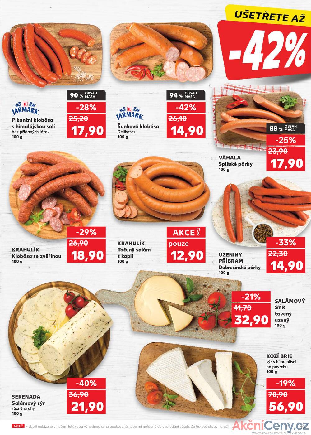 Leták Kaufland - Kaufland 23.10. - 29.10. - Kaufland - Zlín - Vršava - strana 19