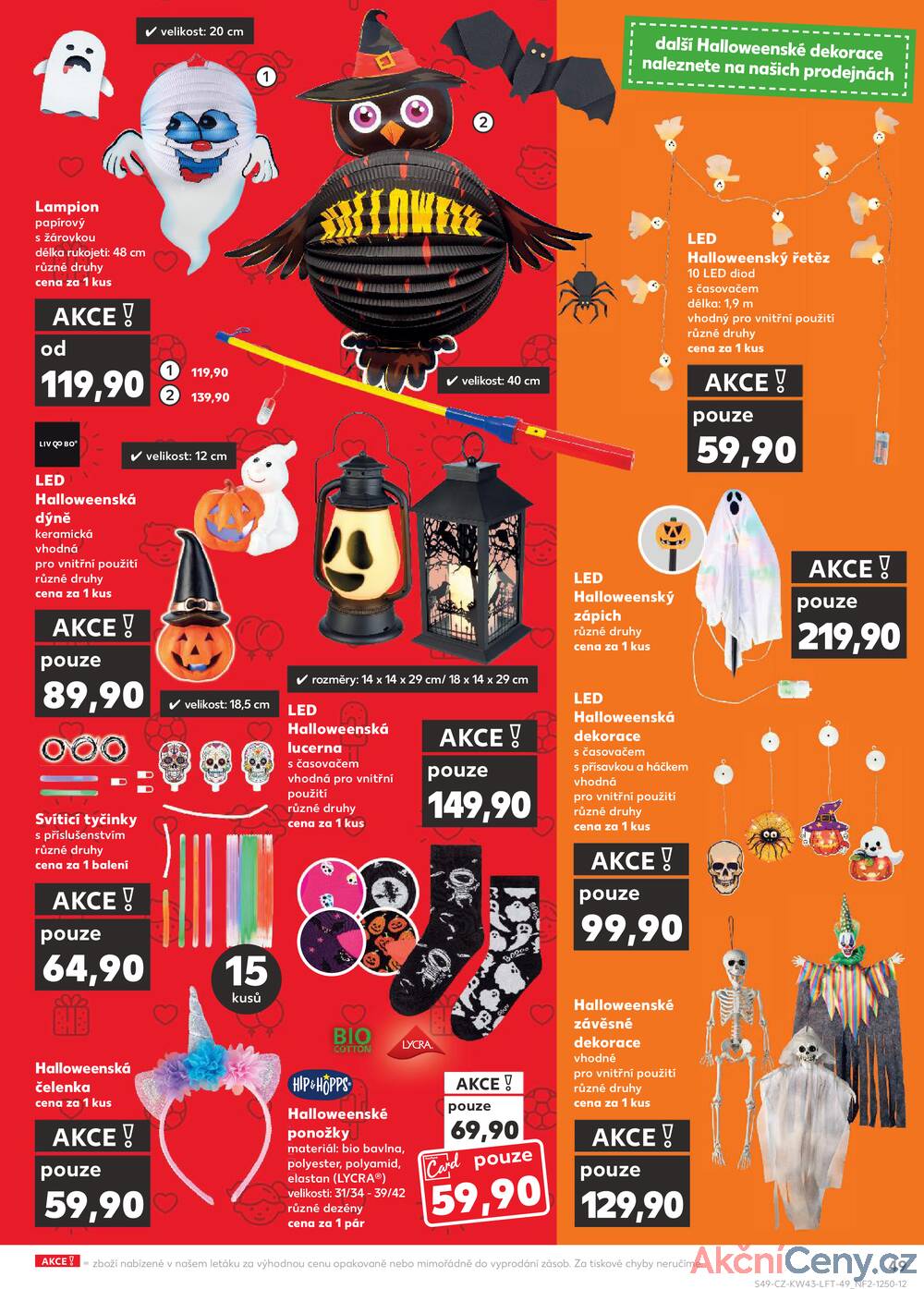 Leták Kaufland - Kaufland 23.10. - 29.10. - Kaufland - Zlín - Vršava - strana 49