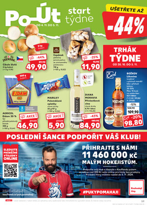 Kaufland 30.10. - 5.11. - Kaufland - Prostějov (Okružní ulice)