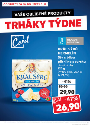 Kaufland 30.10. - 5.11. - Kaufland - Dvůr Králové