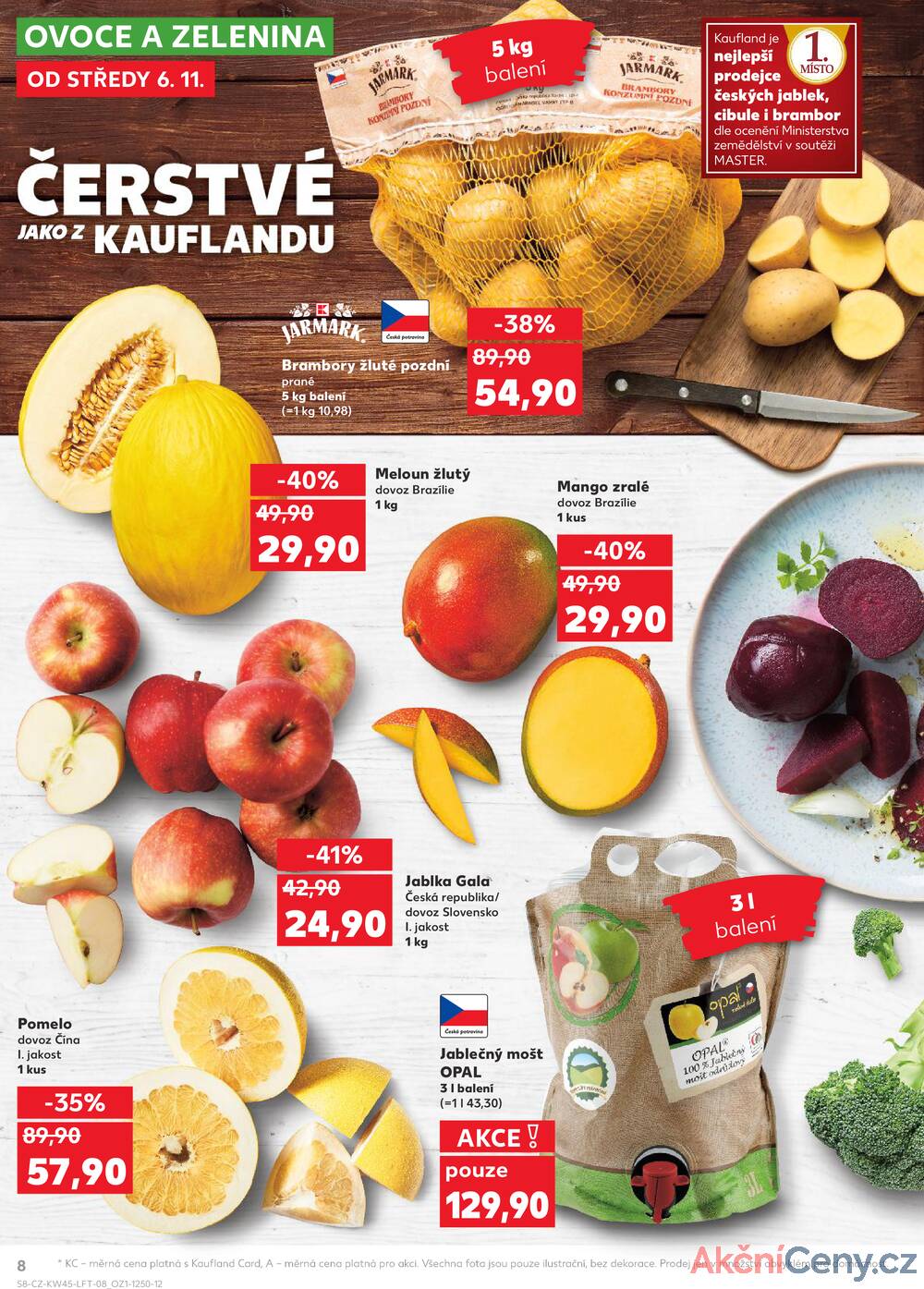 Leták Kaufland - Kaufland 6.11. - 12.11. - Kaufland - Tábor - strana 8