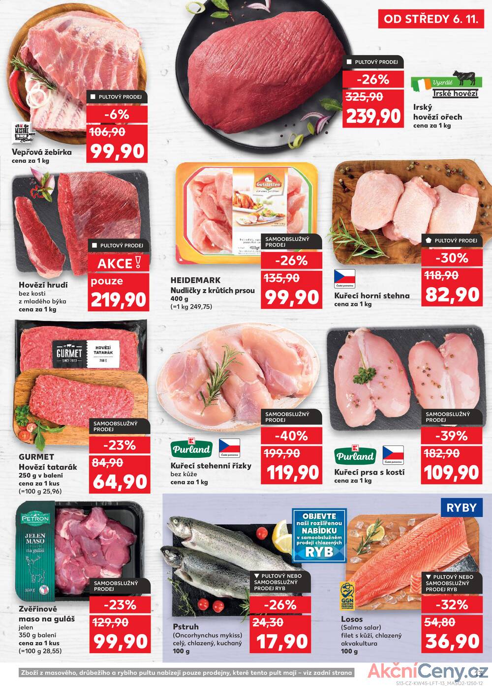 Leták Kaufland - Kaufland 6.11. - 12.11. - Kaufland - Tábor - strana 13