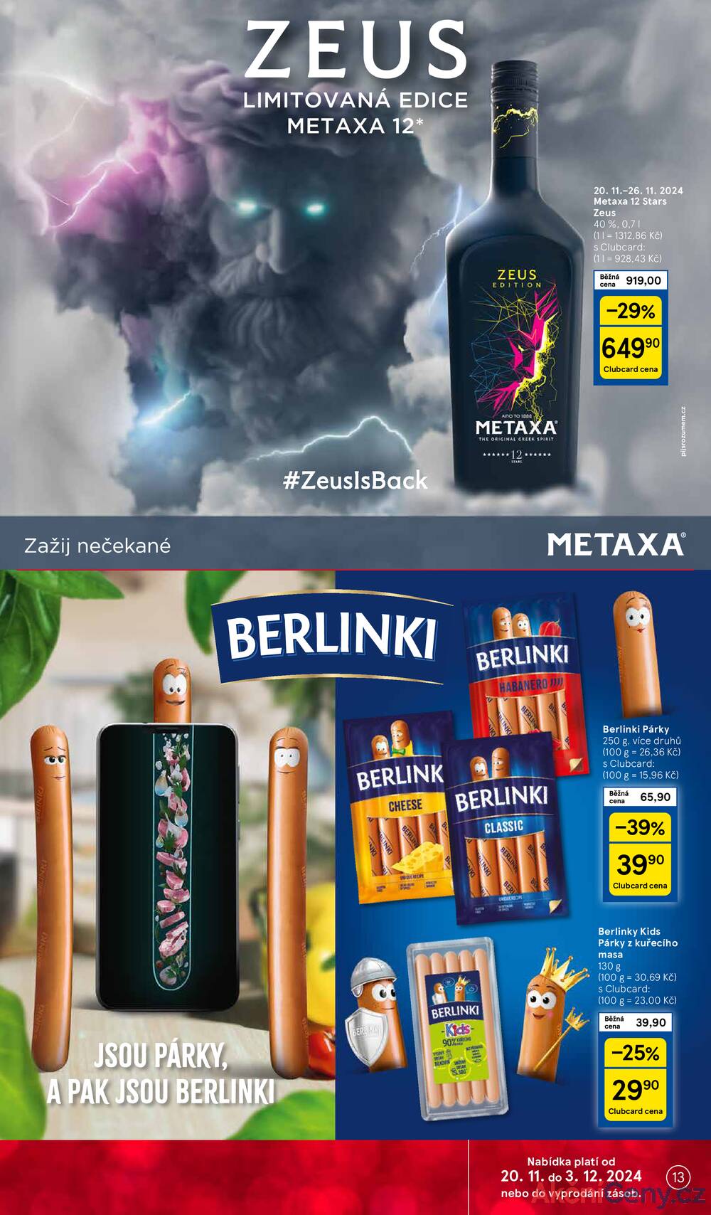 Leták Tesco - Tesco malé hypermarkety od 20.11. do 26.11.2024 - strana 13