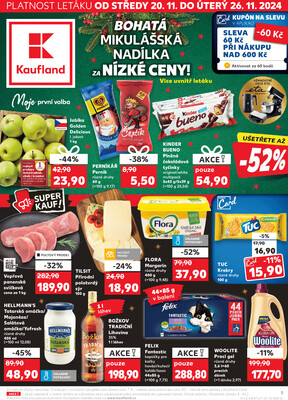 Leták Kaufland 20.11. - 26.11. - Kaufland - Boskovice