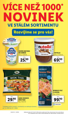 Lidl Čtvrtek od 5.12. do 8.12.2024