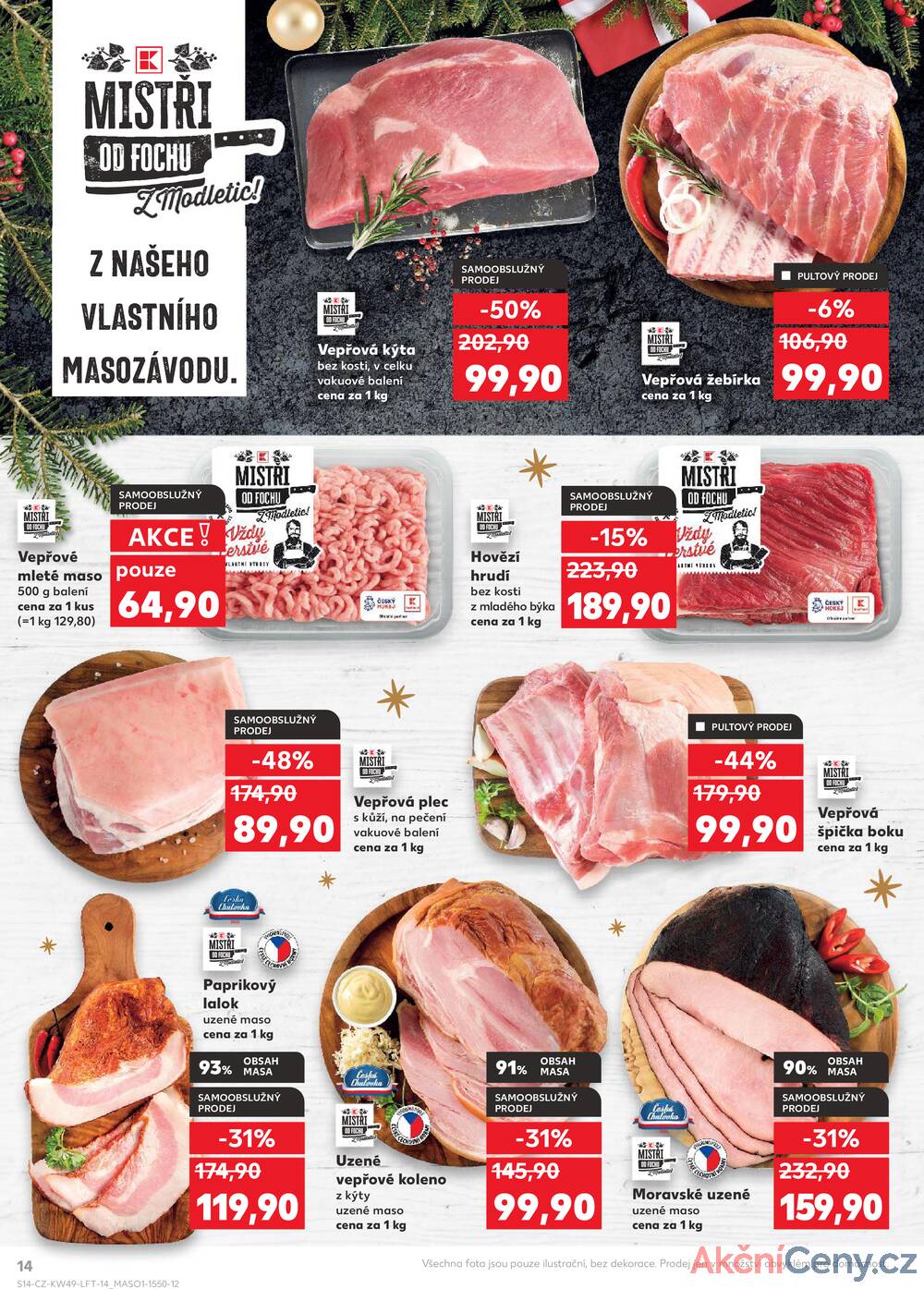 Leták Kaufland - Kaufland 4.12. - 10.12. - Kaufland - Domažlice - strana 14