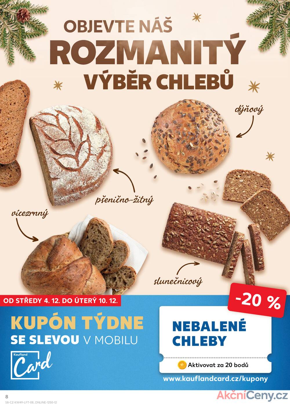 Leták Kaufland - Kaufland 4.12. - 10.12. - Kaufland - Jablonec nad Nisou (U Kostela) - strana 8